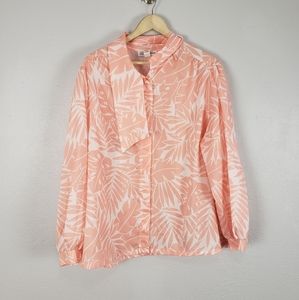 Vintage Lady Caribou Tropical Spring Top